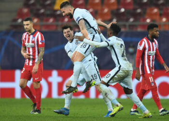 Giroud marque un but magistral contre l’Atletico Madrid –