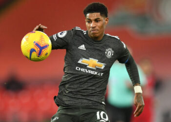 Romelu Lukaku loue l’attaquant de Manchester United Marcus Rashford