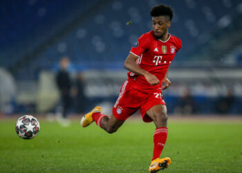 Kingsley Coman recherché par Man United et Chelsea mais le Bayern vise le renouvellement
