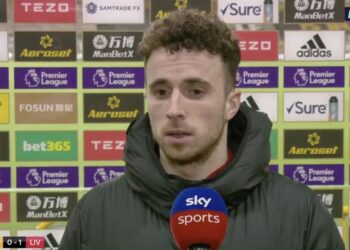 (Vidéo) Diogo Jota envoie un message élégant à Rui Patricio et discute du but contre les loups