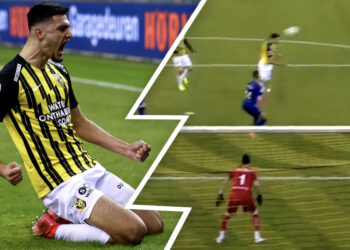 La tête majestueuse d’Armando Broja contre le VVV Venlo en demi-finale de la Coupe KNVB –