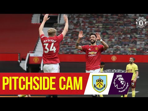 Pitchside Cam |  Manchester United 3-1 Burnley |  première ligue
