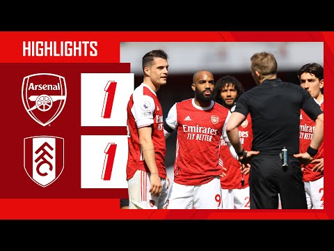 FAITS SAILLANTS |  Nketiah récupère un point dans le temps supplémentaire!  |  Arsenal vs Fulham (1-1) |  première ligue