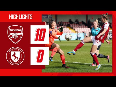 FAITS SAILLANTS |  Arsenal contre Gillingham (10-0) |  Coupe FA féminine Vitality