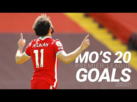 Les 20 buts de Mo Salah en Premier League |  2020/21 ⚽️