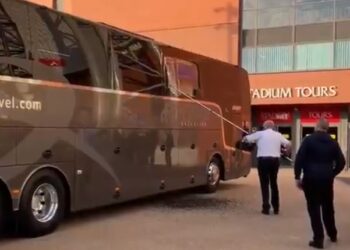 Liverpool condamne les mauvais comportements après un bus de Madrid endommagé