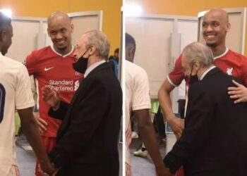 Transcription de la discussion d’après-match de Florentino Perez et Fabinho publiée
