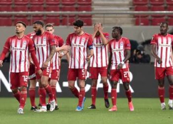 Le doublé de Kouka assure le titre de Super League grecque pour l’Olympaicos
