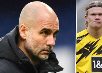 «  Peut-être qu’il est fan de Haaland  » – Le patron de Man City, Guardiola, réagit à l’arbitre demandant l’autographe de la star de Dortmund