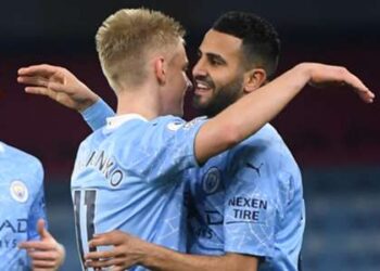 Mahrez met fin à la sécheresse de 14 matchs lors de la victoire de Manchester City sur le Borussia Dortmund