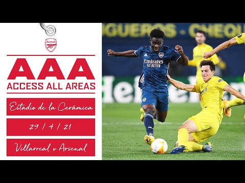 ACCÉDEZ À TOUS LES ZONES |  Villarreal vs Arsenal (2-1) |  Le voyage, les temps forts, les interviews et plus