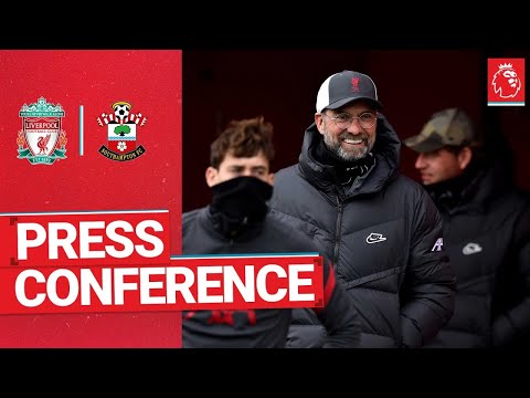 Conférence de presse d'avant-match de Jürgen Klopp |  Southampton
