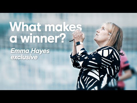 Qu'est-ce qui fait un gagnant?  |  Emma Hayes parle de ses monstres mentaux et inspire la prochaine génération