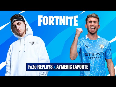 Aymeric avec la pochette !!  |  Laporte & FaZe Replays jouent à Fortnite