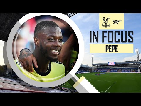 Nicolas Pepe |  Chaque touche |  Crystal Palace vs Arsenal (1-3) |  Compilation
