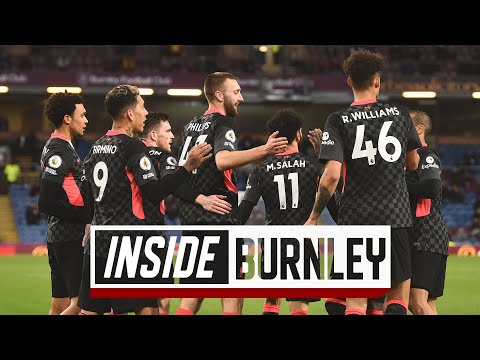 Inside Burnley: Le meilleur aperçu du dernier jour de la saison à Liverpool |  Burnley 0-3 LFC