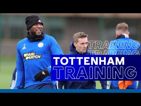 Renards s'entraînent avant la finale de la saison |  Leicester City contre Tottenham Hotspur |  2020/21
