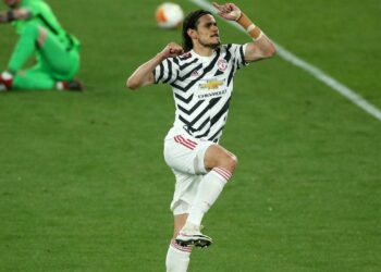 Edinson Cavani illumine la Ligue Europa avec un affichage brillant