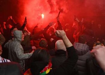 Un fan de Man Utd arrêté à la suite d’une manifestation à Old Trafford, confirme la police