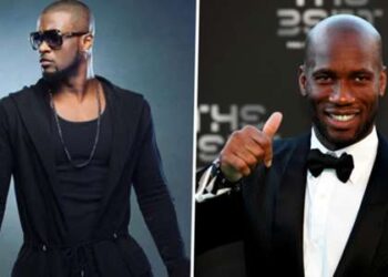 Comment Drogba et la star de la musique, M. P, ont célébré la finale de la Ligue des champions de Chelsea