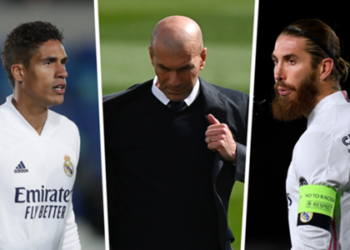 Le duo défensif de Zidane, Varane et Ramos, sera apte à affronter Chelsea