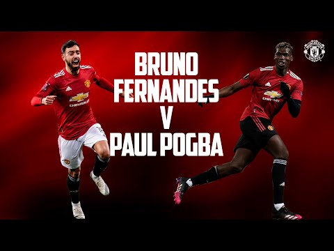 Bruno Fernandes contre Paul Pogba |  Portugal vs France Euro 2020 |  Manchester United