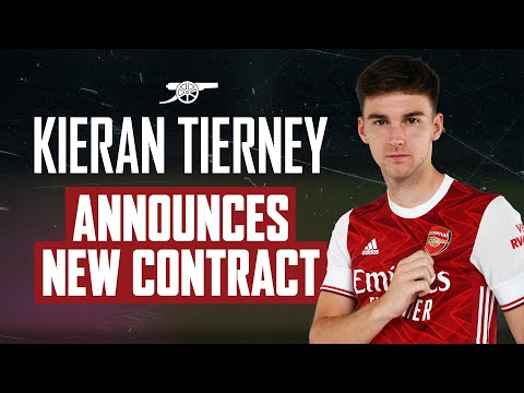 EN DIRECT |  Kieran Tierney signe un nouveau contrat à long terme avec Arsenal !