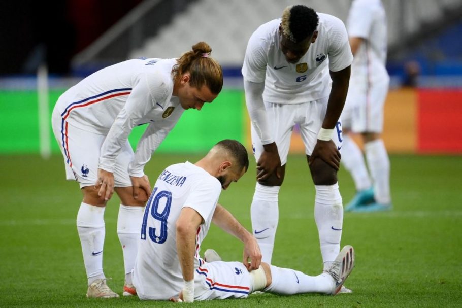 Le point sur les blessures de Benzema avant l'ouverture de l'Euro 2020