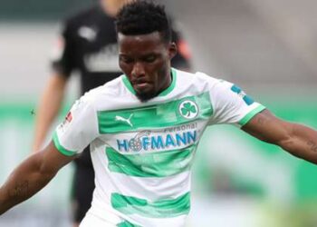 Le milieu de terrain de Greuther Furth Nunoo Sarpei « consterné » par le snob du Ghana