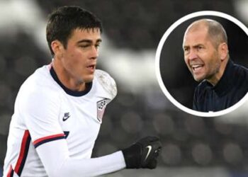  » Manque total de respect  » – Le manager de l’USMNT Berhalter furieux après que Reyna ait été touchée par un projectile de fan lors de la finale de la Ligue des Nations