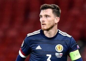 Andy Robertson envoie un message à Christian Eriksen et à sa famille