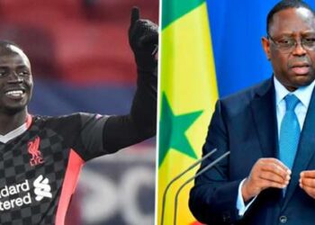 La star de Liverpool Mane rencontre le président sénégalais Macky Sall après son devoir international