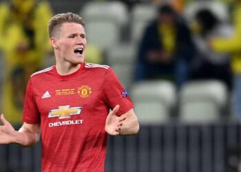 Les stars de Manchester United lors d’un tirage au sort en Écosse