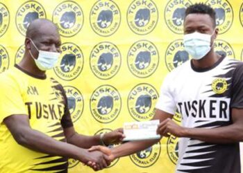 Asike et Meja nommés meilleurs joueurs du Tusker FC pour le titre