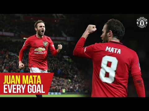 Juan Mata |  Chaque but pour Manchester United