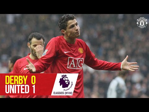 Comté de Derby 0-1 Manchester United (07-08) |  Classiques de la Premier League |  Manchester United