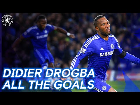 chaque but de Didier Drogba à Chelsea |  Légende, Icône, Gagnant