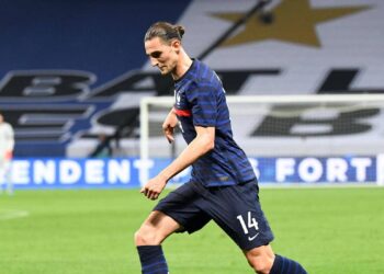 Adrien Rabiot, le milieu de terrain de la Juventus de Manchester United, à l’Euro 2020