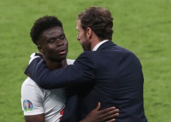 Super Saka aide l’Angleterre à la finale de l’Euro 2020