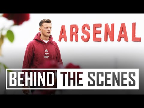 Premier jour de Ben White à Arsenal |  Dans les coulisses le jour de la signature