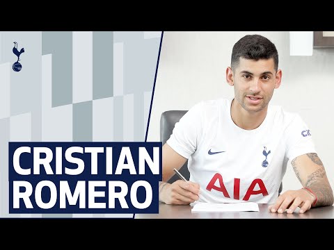 Bienvenue à Tottenham Hotspur !  Première interview de Cristian Romero !