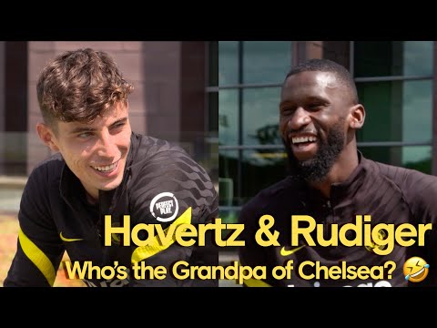 Havertz & Rudiger répondent aux questions des fans !  |  Qui est le grand-père de Chelsea et qui est le mieux habillé ?