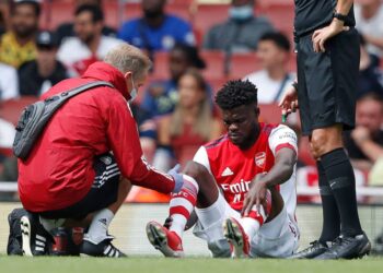 Thomas Partey se rend sur les réseaux sociaux pour faire le point sur la récupération des blessures