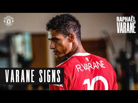 Bienvenue à Manchester United Raphaël Varane !  |  Nouvelles signatures 2021/22