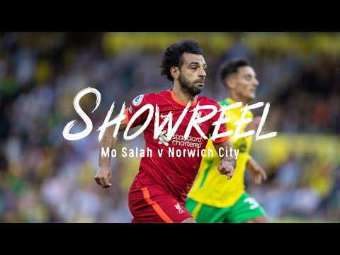 Film d'exposition : Mo Salah contre Norwich |  Deux passes décisives et un but pour le roi d'Egypte
