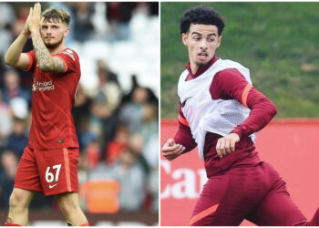 Un adolescent bien noté de Liverpool a reçu la toute première convocation en Angleterre des moins de 21 ans aux côtés de Curtis Jones