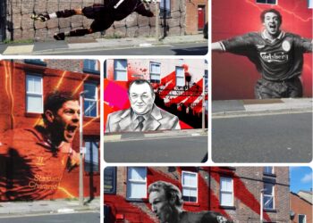 Les fans de Liverpool peuvent voter pour l’une des cinq nouvelles peintures murales