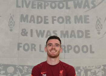 Andy Robertson signe un contrat à long terme avec Liverpool