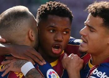 Fati booste Barcelone après un cauchemar de blessure de neuf mois alors que le jeune de 18 ans retourne à l’entraînement