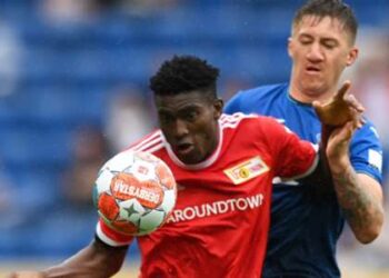 Awoniyi brûlant marque alors que l’Union Berlin détient Hoffenheim d’Akpoguma